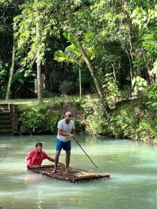 bamboo rafting