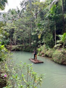 bamboo rafting