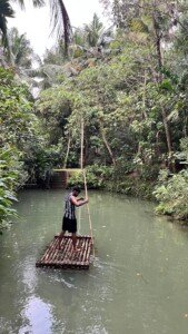 bamboo rafting